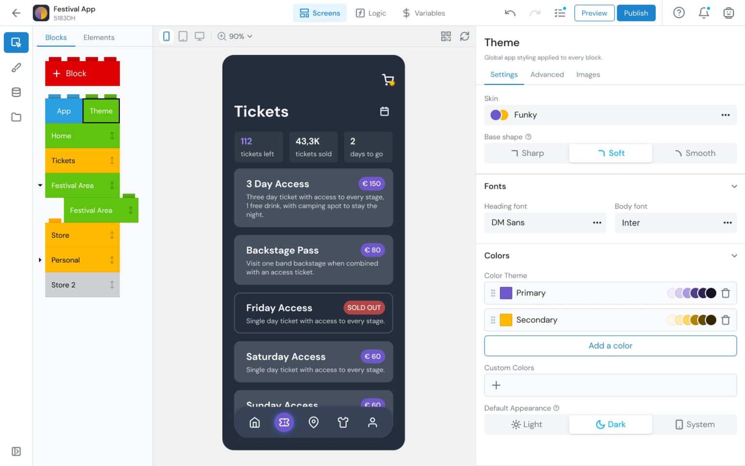 Change design from high till detailed level